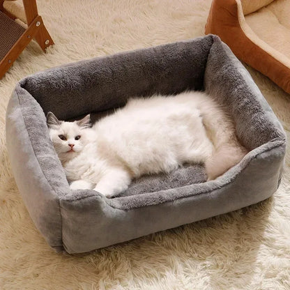 Plush Breathable Cat Bed House for Comfortable Naps