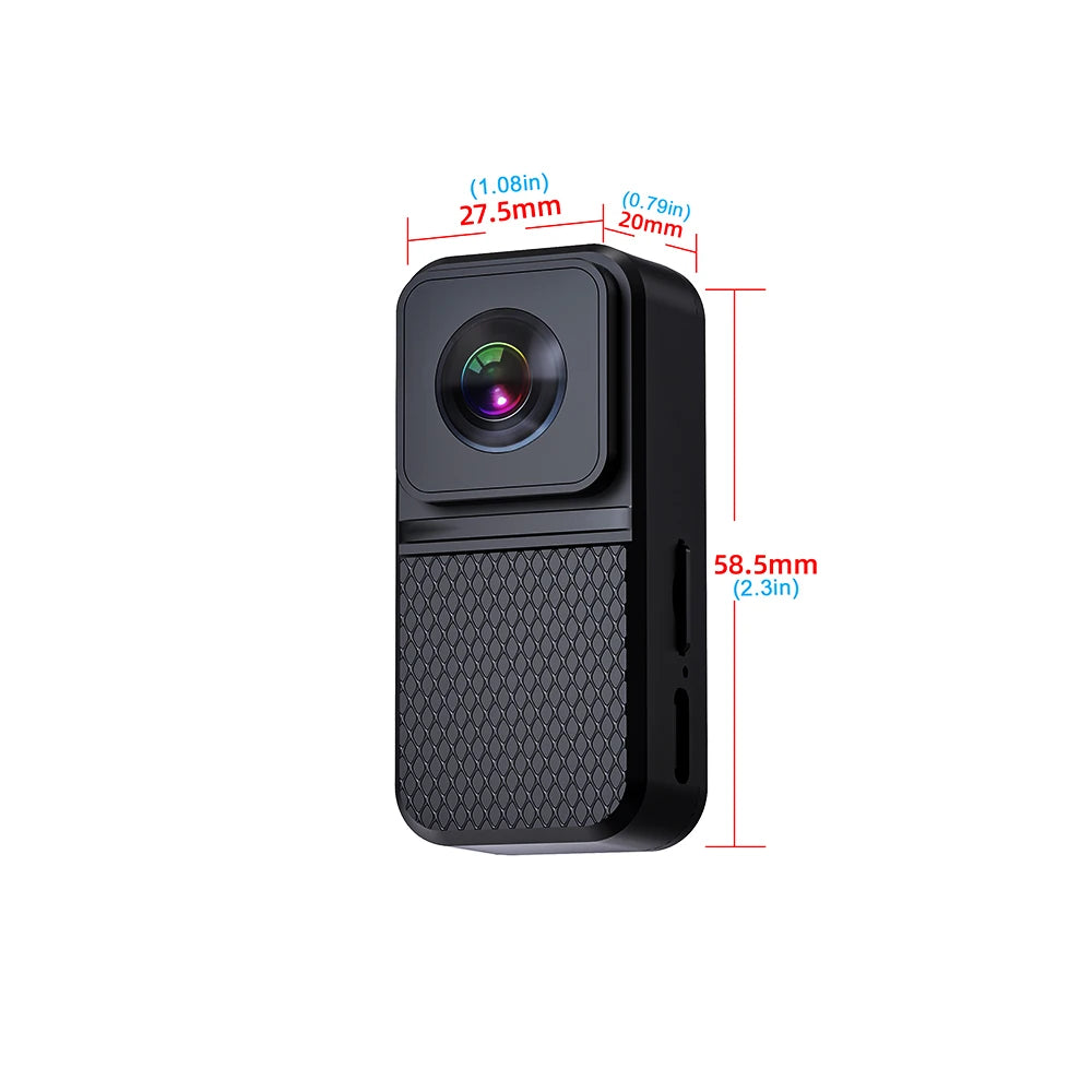 HD 1080P Pet Collar Camera With Wide-Angle Lens