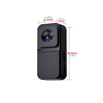 HD 1080P Pet Collar Camera With Wide-Angle Lens