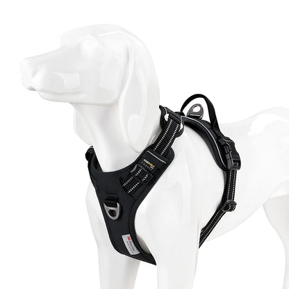 No-Pull Reflective Dog Harness with Padded Control Handle