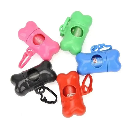 Bone-Shaped Dog Waste Bag Holder Dispenser Case