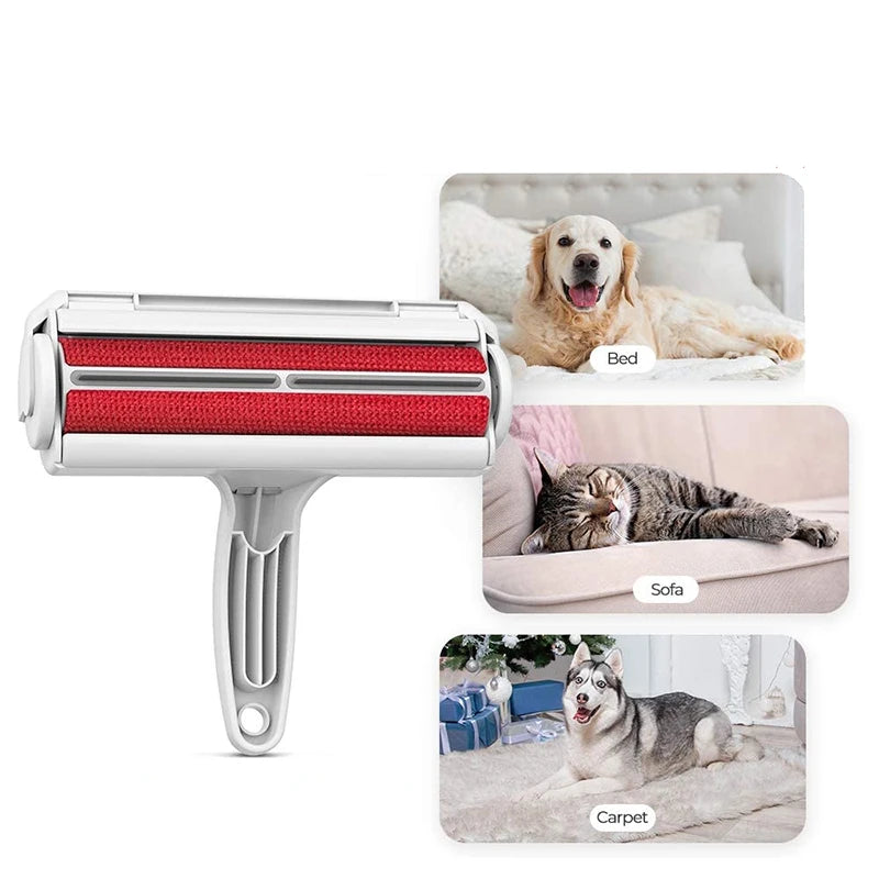 Reusable Pet Hair Remover Roller for Furniture & Clothes