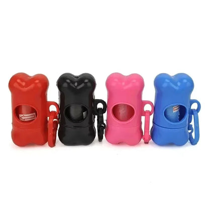 Bone-Shaped Dog Waste Bag Holder Dispenser Case