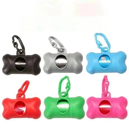 Bone-Shaped Dog Waste Bag Holder Dispenser Case